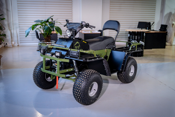 Квадробукс Бурлак Росомаха 500 ХАКИ 20 л.с.. эл. запуск (машинокомплект) | Мототека