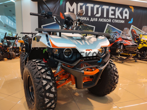 Квадрицикл KAYO (Кайо) AU180 (белый пластик 2024 г.) с ПСМ | Мототека