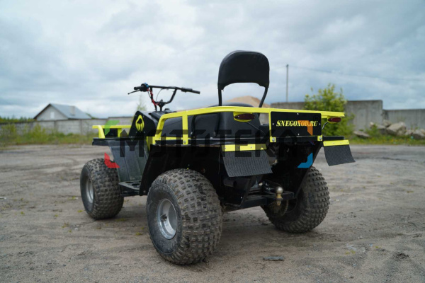 Квадробукс Бурлак Росомаха 500 15 л.с., эл. запуск (машинокомплект) | Мототека