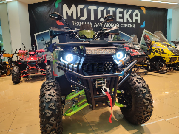 Квадроцикл FXMOTO (ФХМото) WASP 200 LUX зелёный (машинокомплект) | Мототека