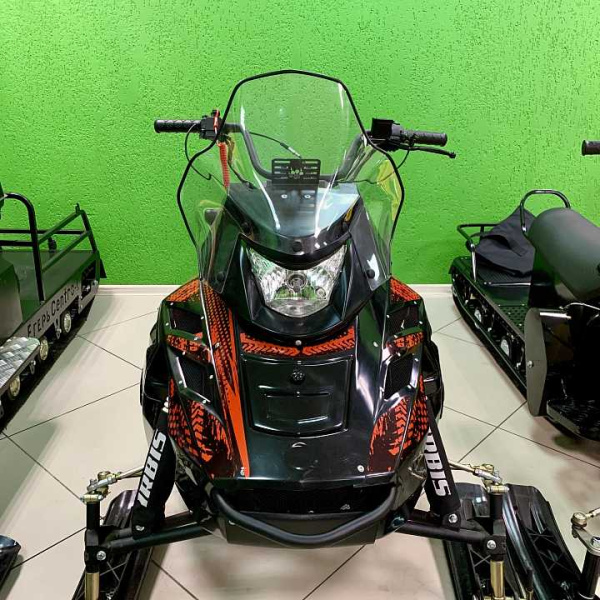 Снегоход Irbis (Ирбис) SF 200 L Long чёрный/красный с ПСМ | Мототека